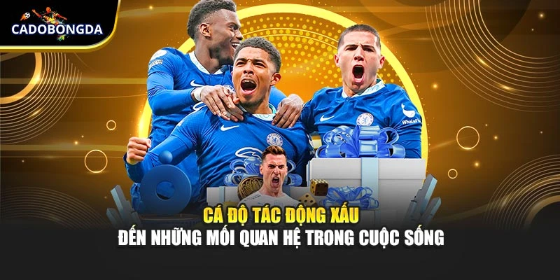 Cá độ tác động xấu đến những mối quan hệ trong cuộc sống