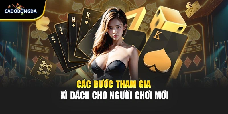 Các bước tham gia xì dách cho người chơi mới