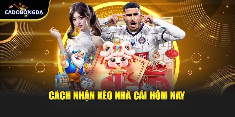 Cách nhận kèo nhà cái hôm nay