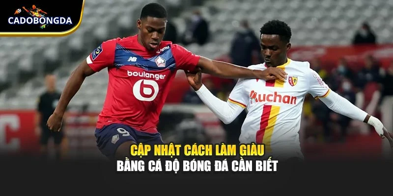 Cập nhật cách làm giàu bằng cá độ bóng đá cần biết