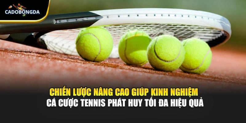 Chiến lược nâng cao giúp kinh nghiệm cá cược tennis phát huy tối đa hiệu quả
