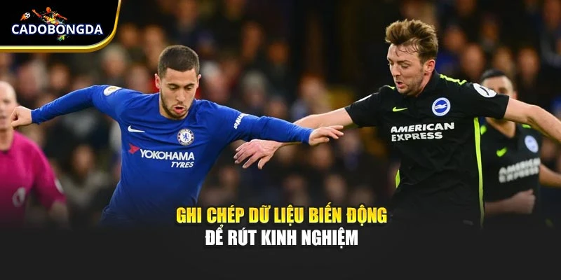 Ghi chép dữ liệu biến động để rút kinh nghiệm