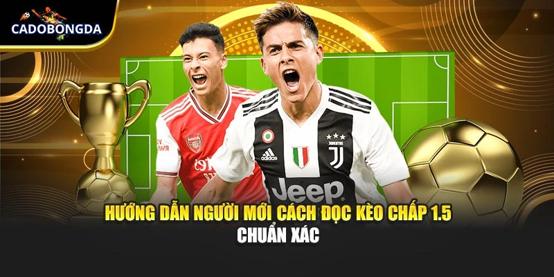 Hướng dẫn người mới cách đọc kèo chấp 1.5 chuẩn xác