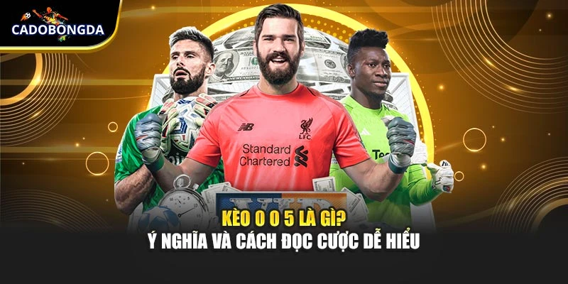 Kèo 0 0 5 Là Gì? Ý Nghĩa Và Cách Đọc Cược Dễ Hiểu