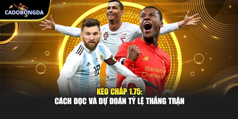 Kèo Chấp 1.75: Cách Đọc Và Dự Đoán Tỷ Lệ Thắng Trận
