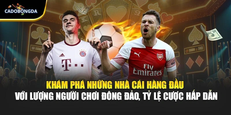 Khám phá những nhà cái hàng đầu với lượng hội viên đông đảo, tỷ lệ cược hấp dẫn