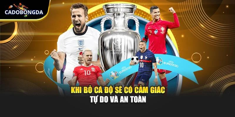 Khi bỏ cá độ sẽ có cảm giác tự do và an toàn