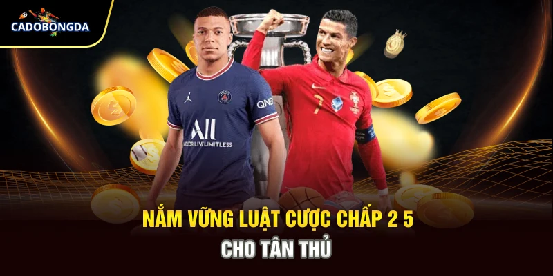 Nắm vững luật cược chấp 2 5 cho tân thủ