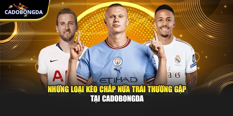 Những loại kèo chấp nửa trái thường gặp tại Cadobongda
