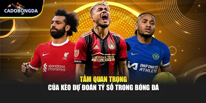 Tầm quan trọng của kèo dự đoán tỷ số trong bóng đá