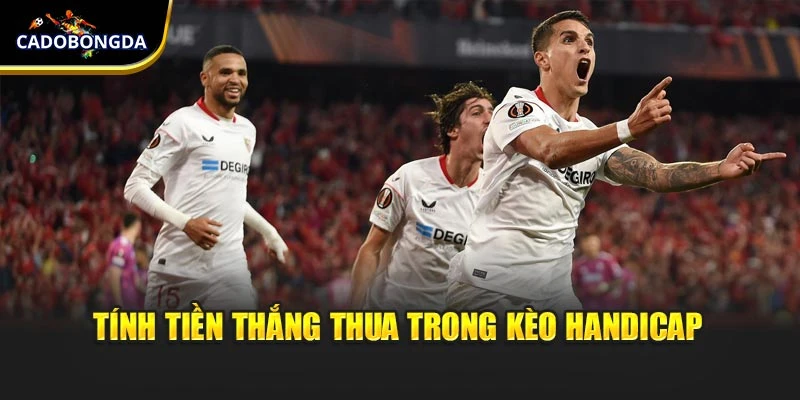 Tính tiền thắng thua trong kèo handicap