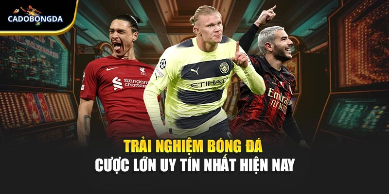 Trải nghiệm bóng đá cược lớn uy tín nhất hiện nay