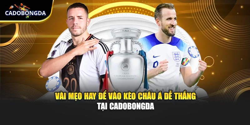 Vài mẹo hay để vào kèo châu Á dễ thắng tại Cadobongda
